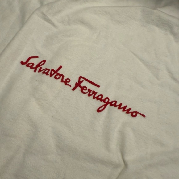 Salvatore Ferragamo Gancini Black Shoulder Bag with Glossy Finish - Picture 13 of 13